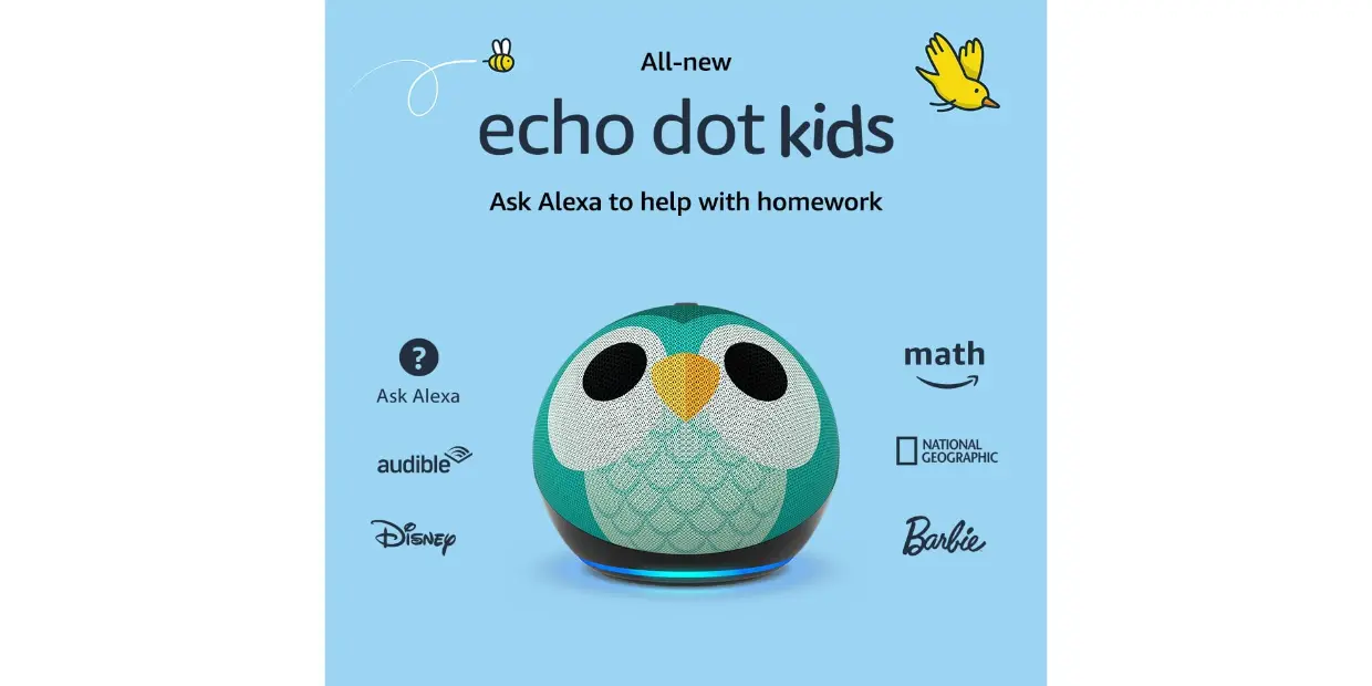 Amazon - 2022 Echo Dot Kids 5th Gen