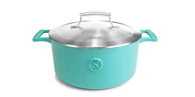 Macy - 34% Off SAVEUR 5-Quart Dutch Oven Pot with Stainless Steel Lid