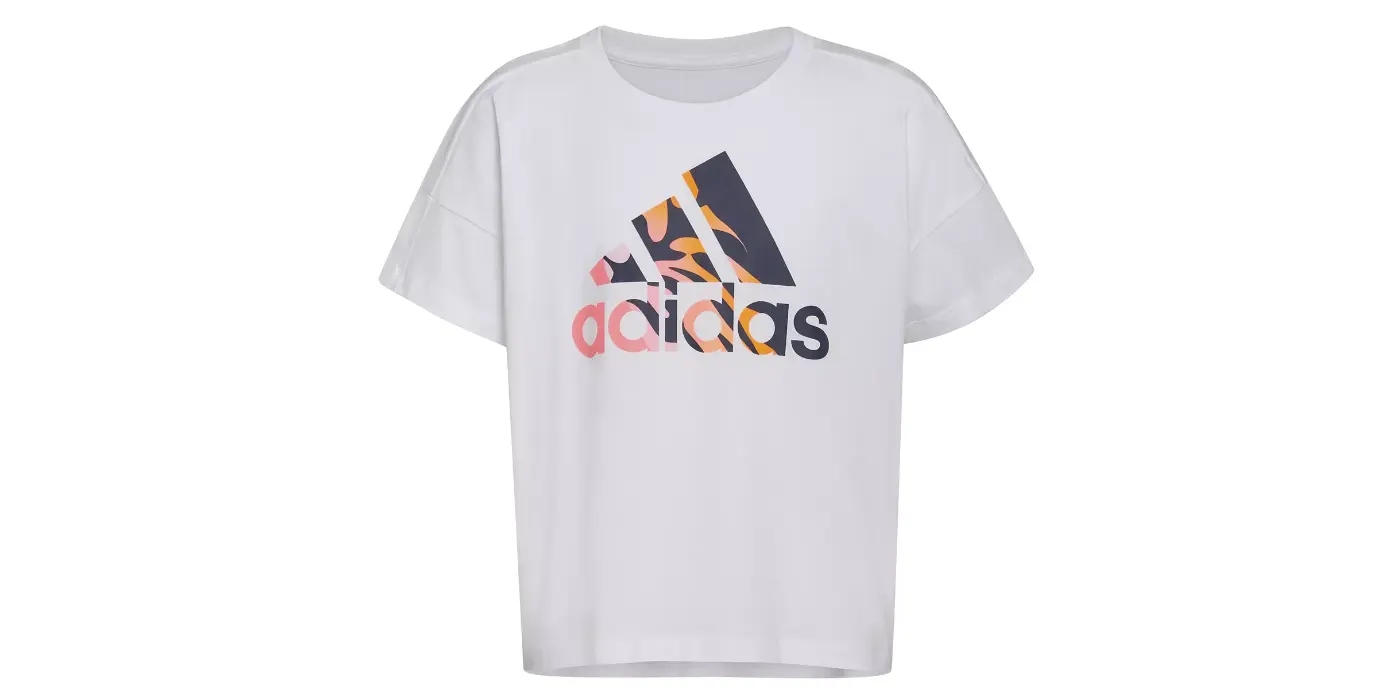 Macy - Adidas Big Girl Short Sleeve Oversized T-shirt