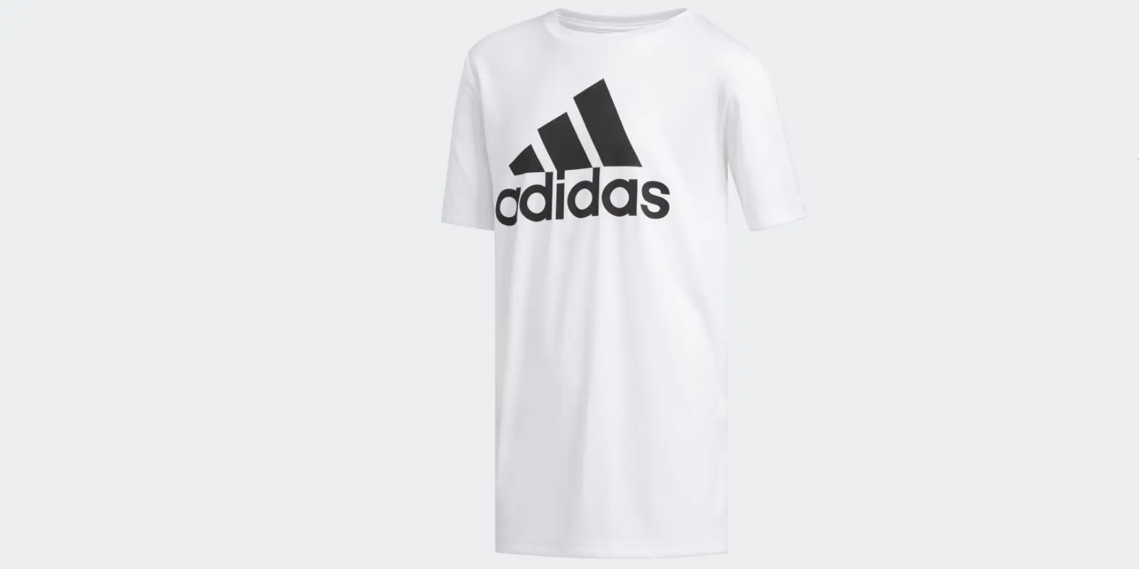 Ebay - 50% Off Adidas Kids’ Climalite Badge of Sport Tee