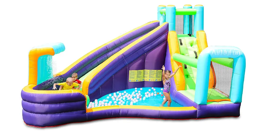 Amazon - AirMyFun Inflatable Waterslide