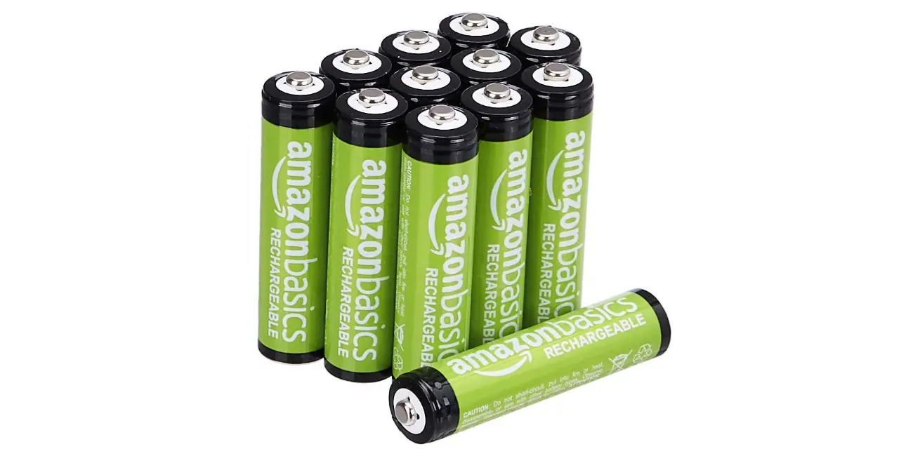 Amazon - Amazon Basics 12Pack AAA Rechargeable Batteries