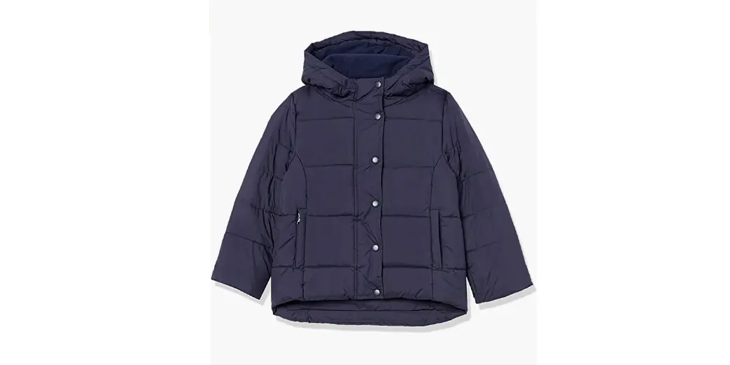 Amazon - Amazon Essentials Girls Heavyweight Hooded Puffer Jacket