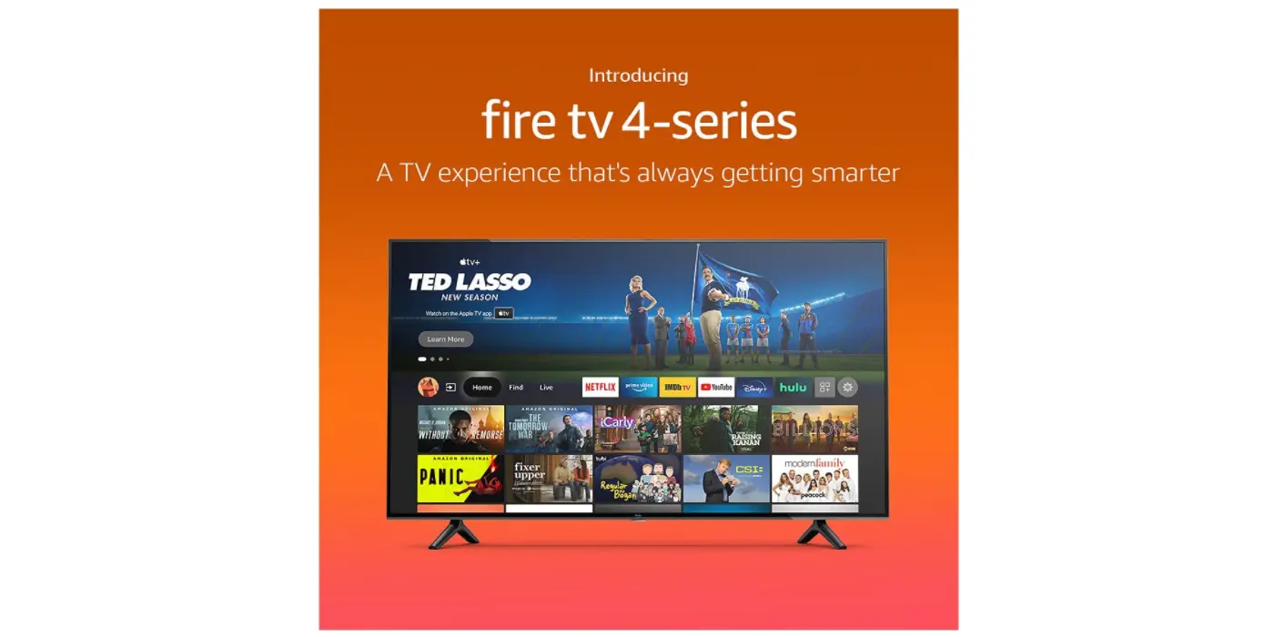 Amazon - Amazon Fire TV 55″ 4-Series Smart TV