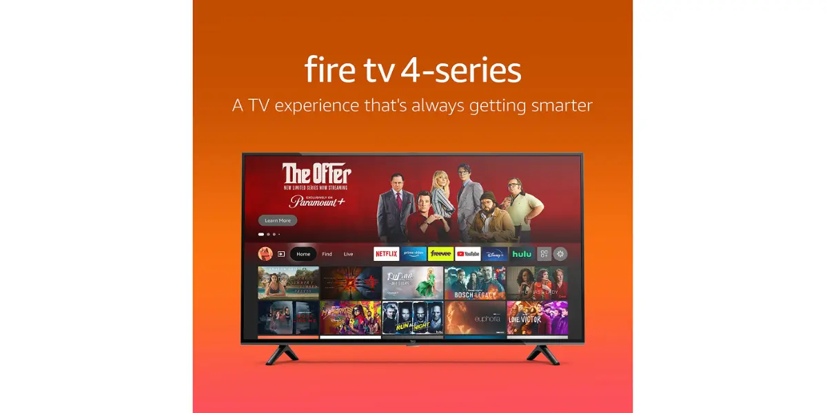 Amazon - Amazon Fire TV 43″ 4-Series 4K UHD smart TV