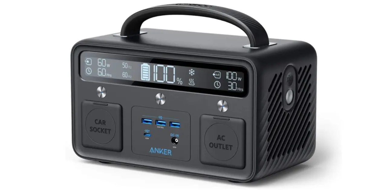 Amazon - Anker Portable Power Station 388Wh Capacity