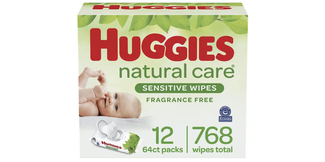 Amazon - Baby Wipes Huggies Natural Care