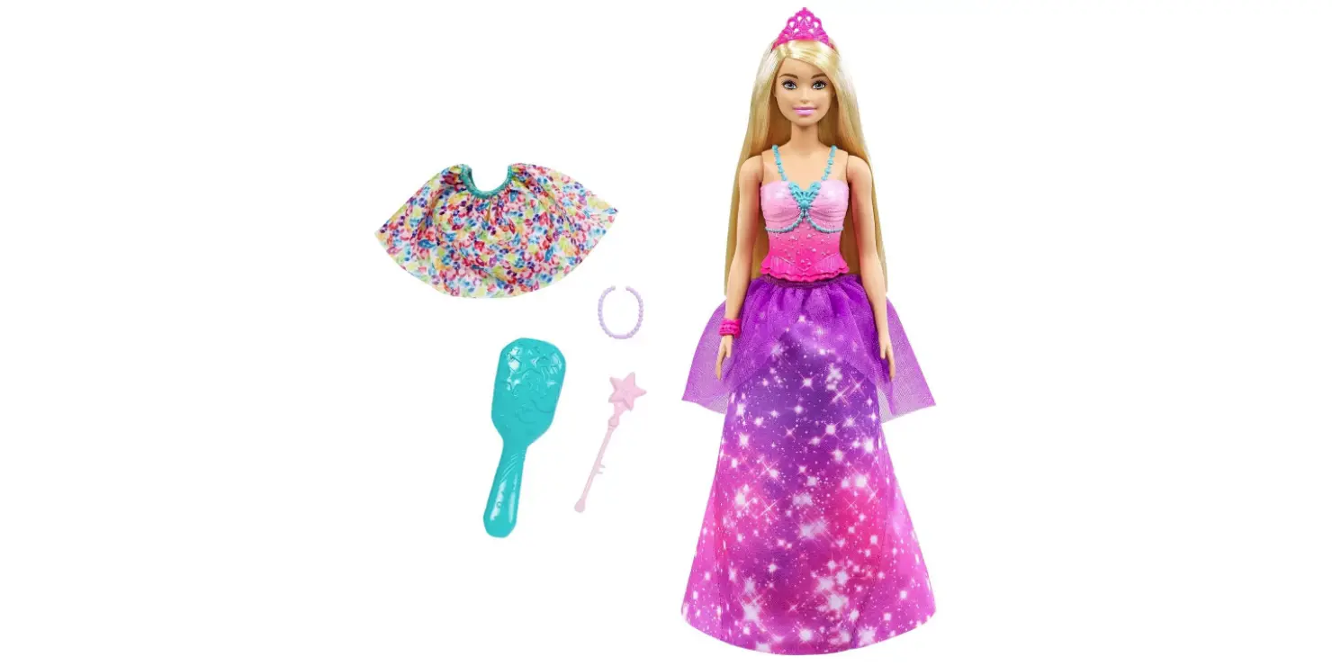 Target - 50% Off Barbie 2-in-1 Princess to Mermaid Doll