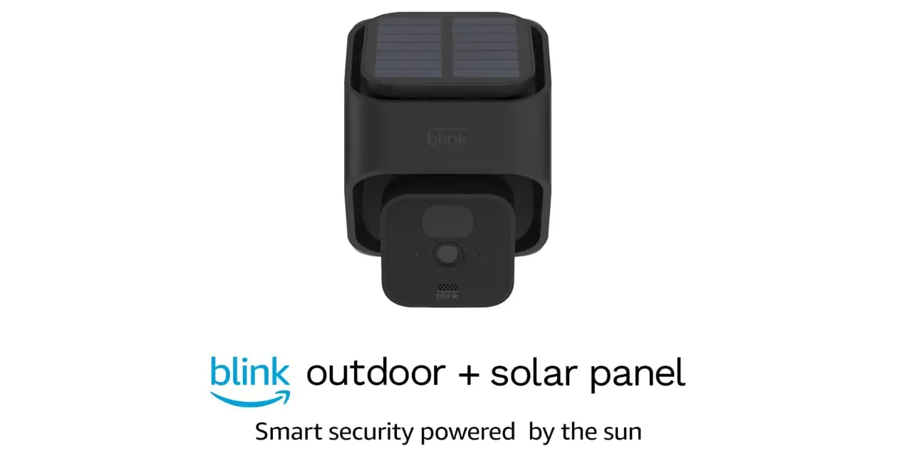 Amazon - Blink Outdoor + Solar Panel