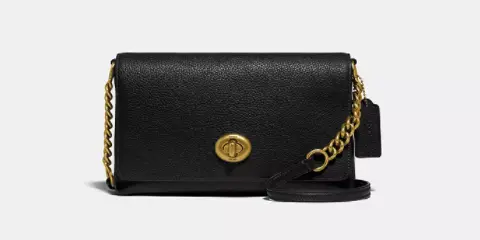 Macy - 40% Off COACH Polished Pebble Leather Crosstown Crossbody