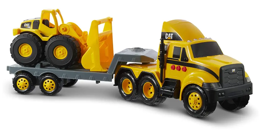 Amazon - Cat Toy Semi Truck and Trailer