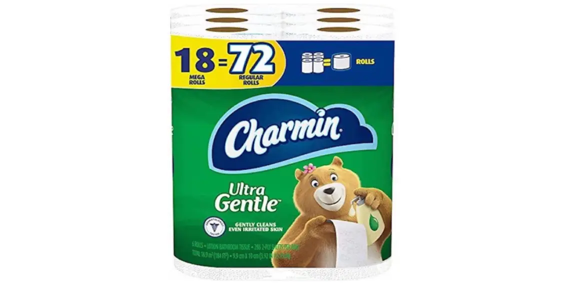 Amazon - Charmin Ultra Gentle Toilet Paper 18 Mega RollsÂ