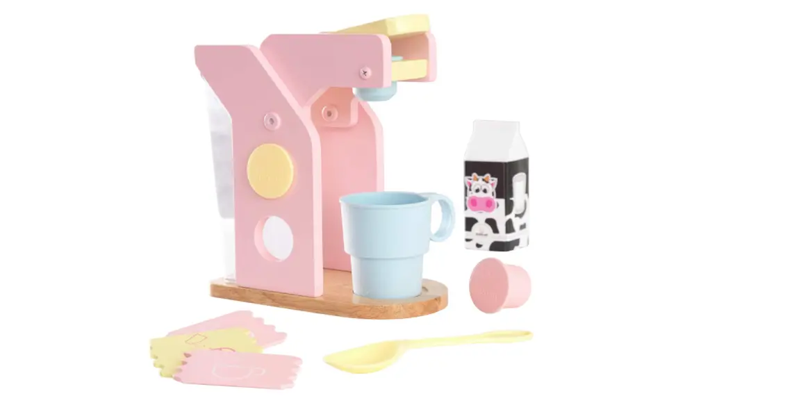 Amazon - KidKraft Children’s Pastel Coffee Set