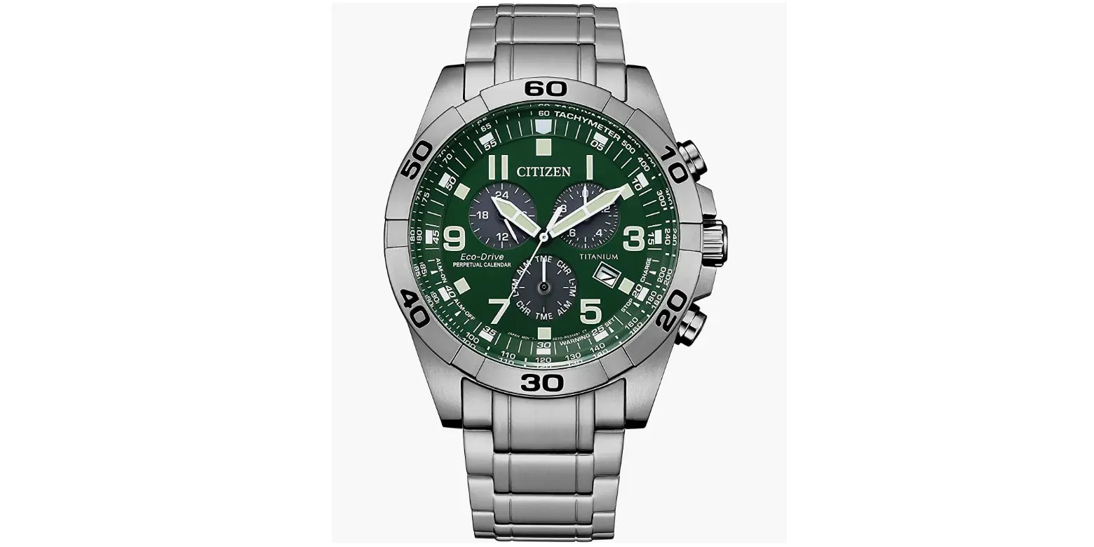 Amazon - Citizens Men Eco-Drive Brycen Chronograph Watch