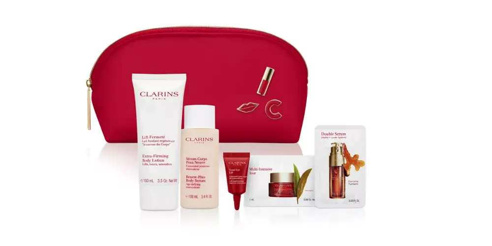 Macy - FREE Clarins Receive a FREE 6pc Gift with any $75 Purchase (A $92 value!)