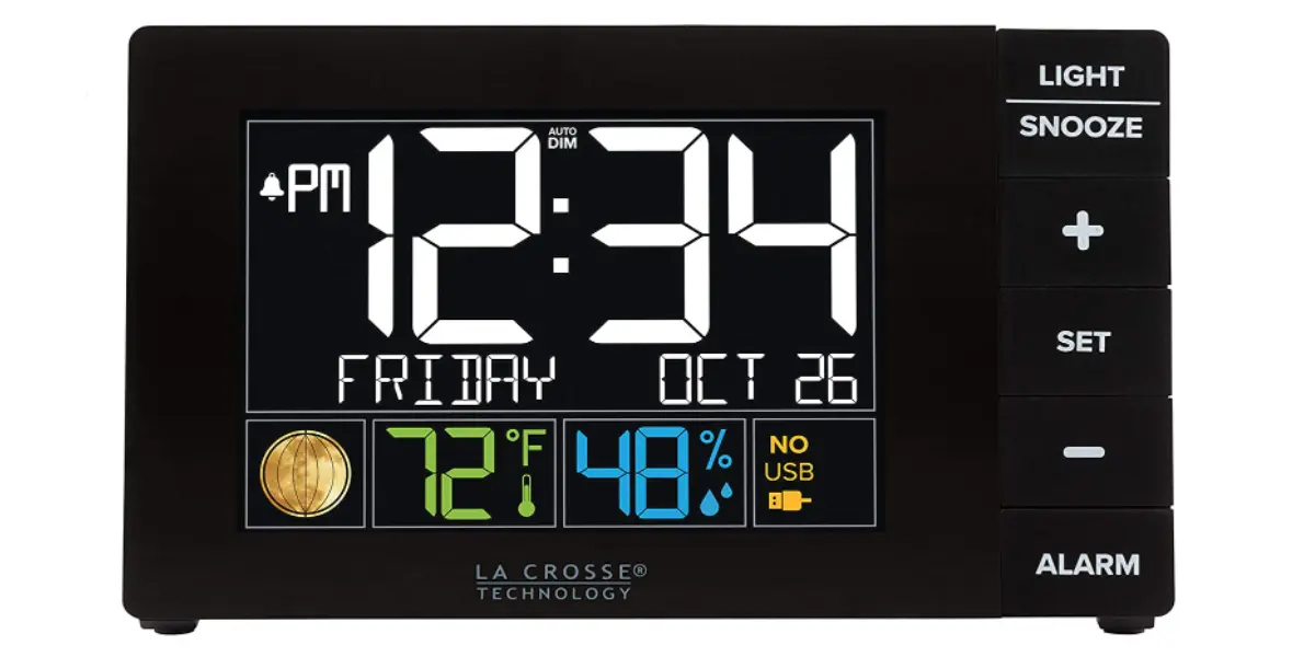 Amazon - Color Alarm Clock
