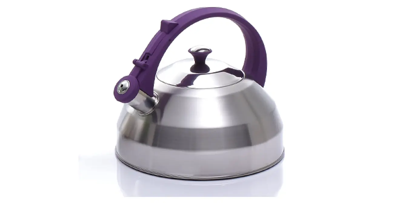 Amazon - Creative Home Steppes 2.8-Quart Stainless Steel Whistling Teakettle