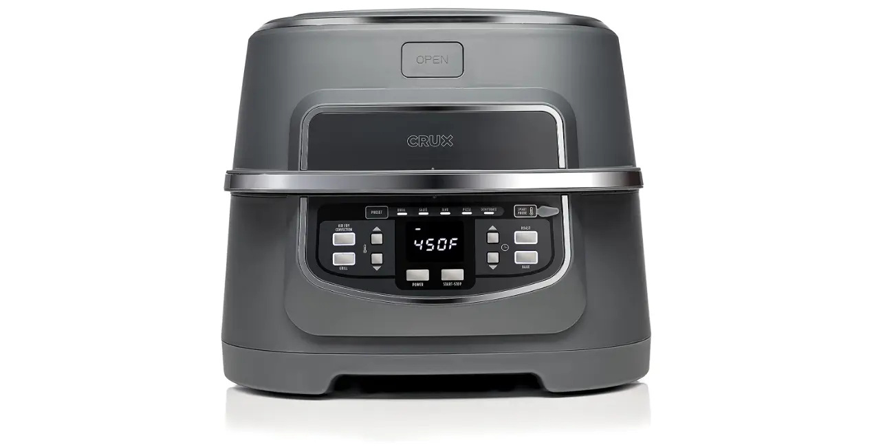Amazon - Crux 9-Quart Indoor Grill & Air Fryer
