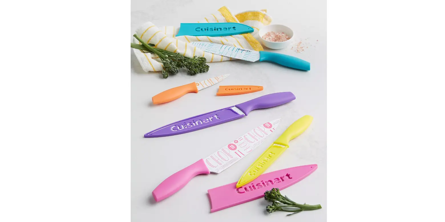 Macy - Cuisinart 10pc Printed Words Knife