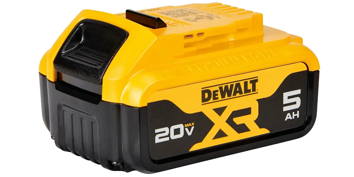 Amazon - DEWALT 20V MAX XR Battery, Lithium Ion, 5.0Ah (DCB205)