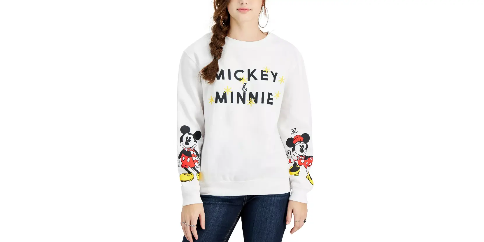 Macy - Disney Mickey & Minnie Sweatshirt