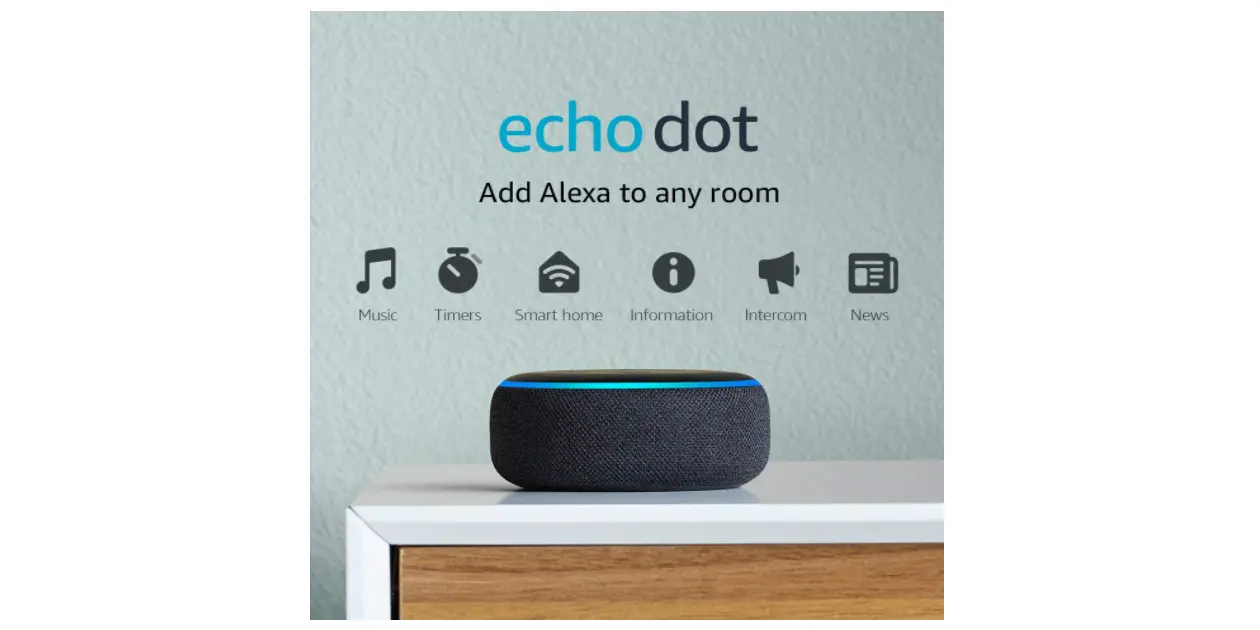 Amazon - 2018 Echo Dot (3rd Gen)