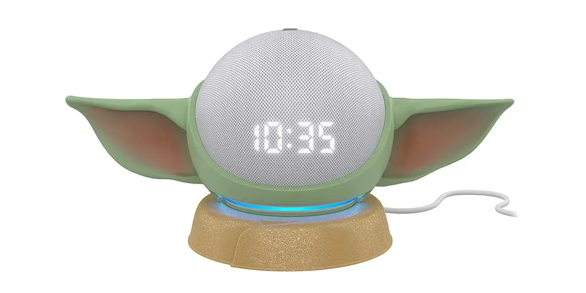 Amazon - Echo Dot (4th Gen) with Clock Baby GroguTM