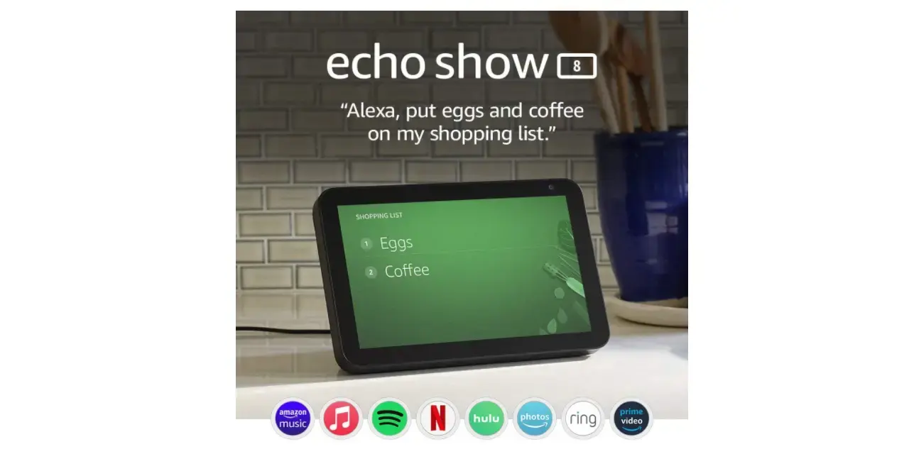 Amazon - Echo Show 8 (1st Gen 2019)