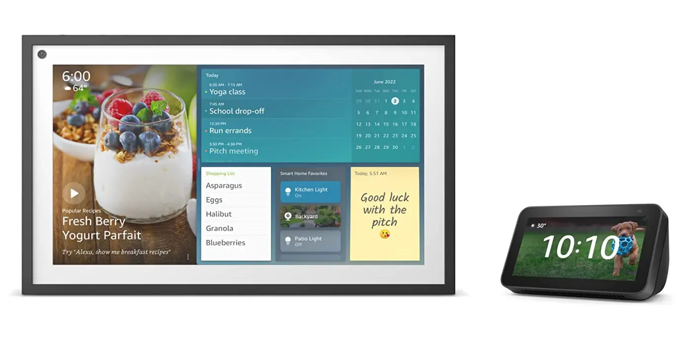Amazon - Echo Show 15 with Echo show 5 (2nd Gen, 2021 Release)
