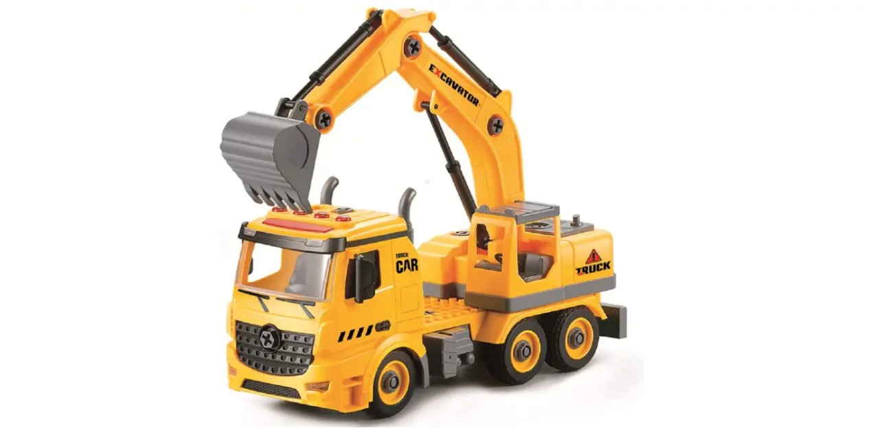 Amazon - 58% Off Toy Excavator with Light and Sound
