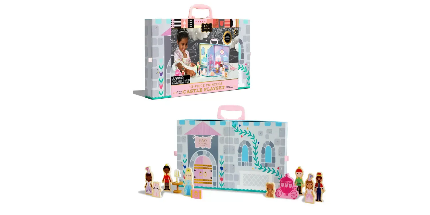 Macy - FAO Schwarz Whimsical Princess Castle Playset