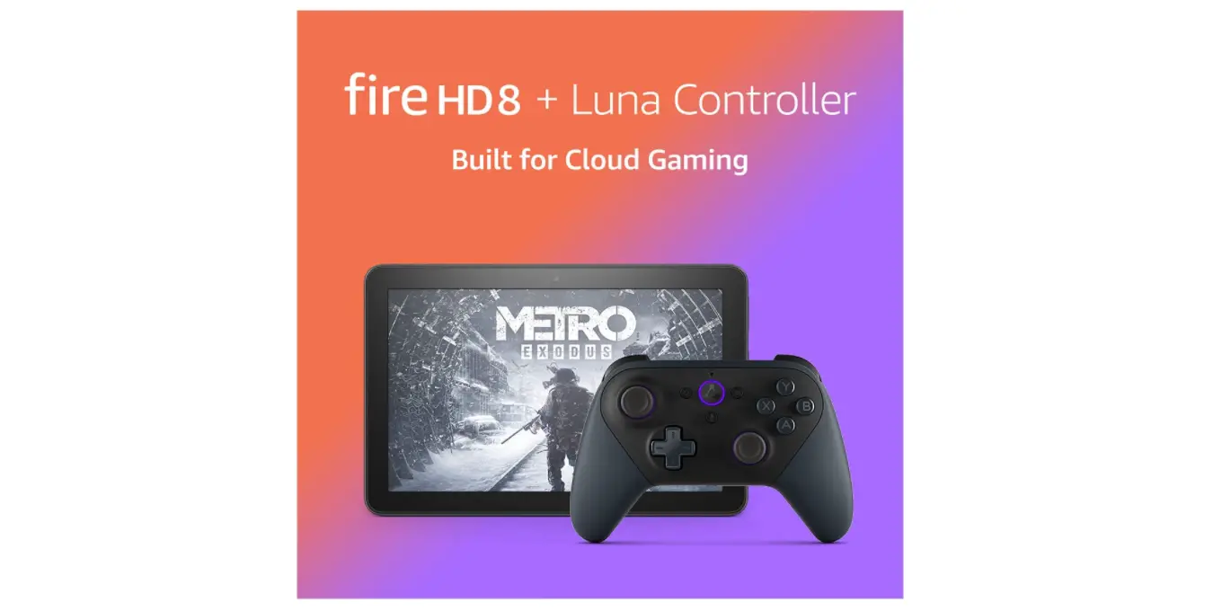 Amazon - Fire HD 8 with Luna Controller