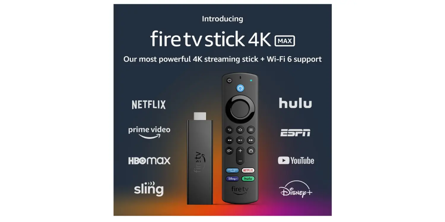 Amazon - 2021 Fire TV Stick 4K Max