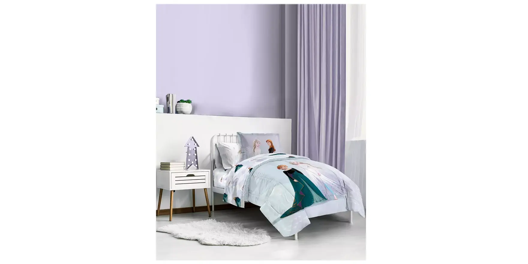 Macy - Frozen 8Pc Full Comforter Set