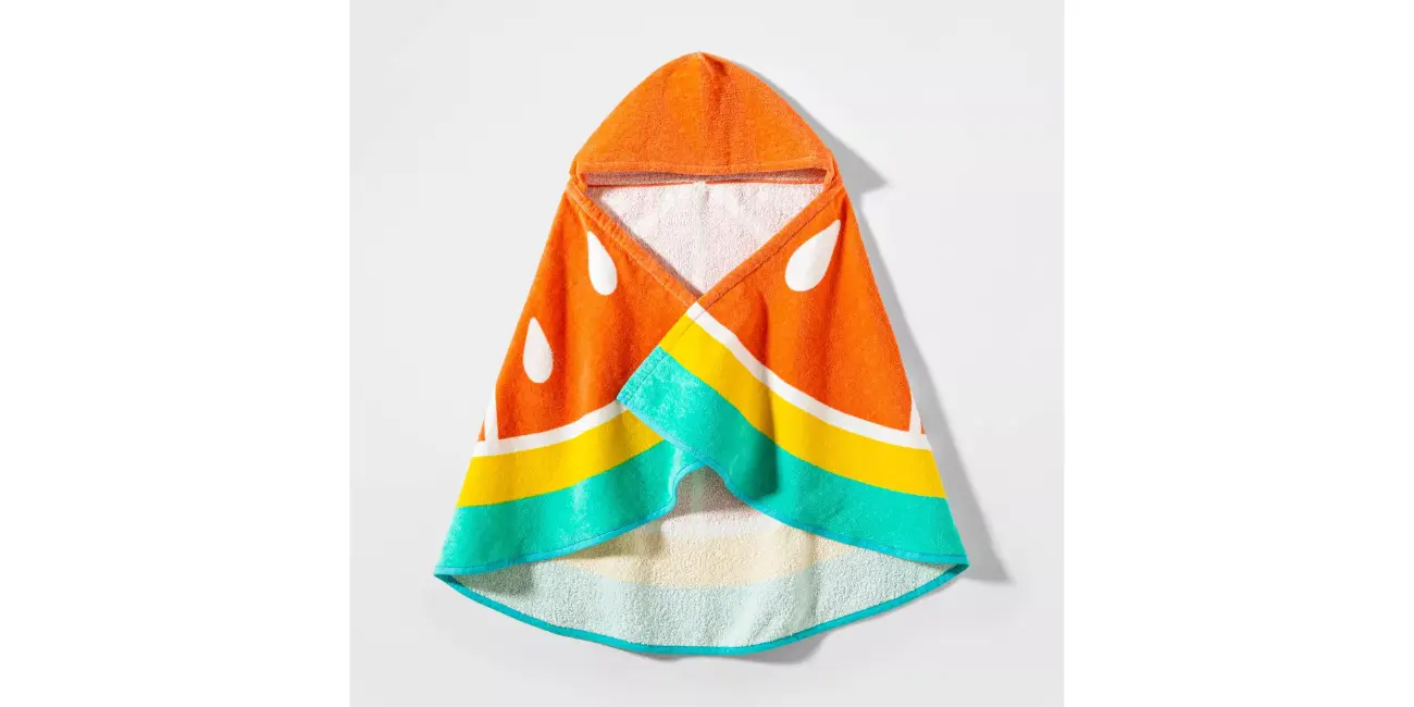 Target - Grapefruit Hooded Beach Towel