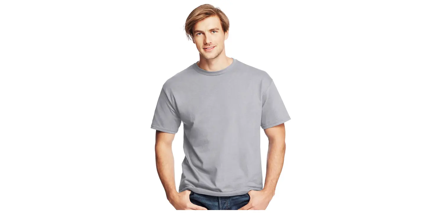 Amazon - Hanes 4Pack Men’s Short Sleeve T-Shirt