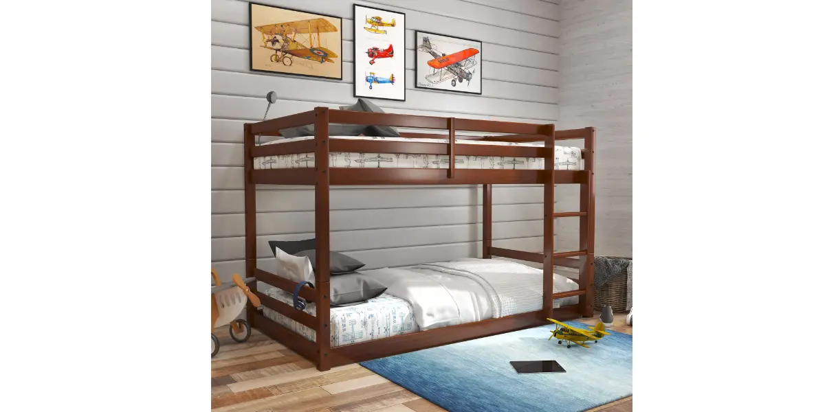 Walmart - Hillsdale Campbell Twin-Over-Twin Floor Convertible Bunk Bed