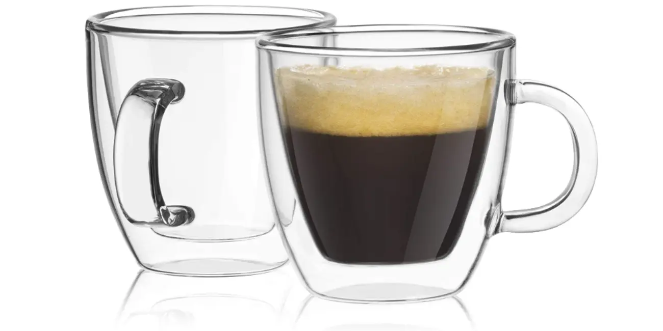Amazon - JoyJolt Double Wall Glasses (Set of 2)