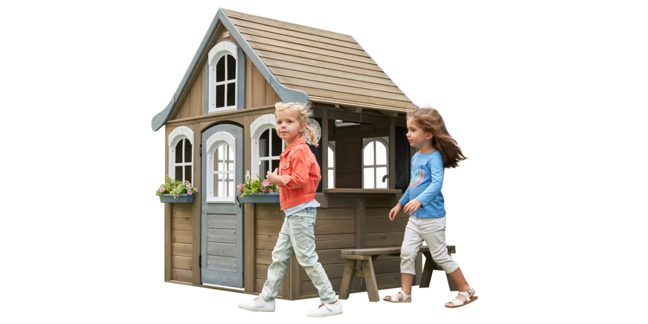 Walmart - KidKraft Forestview II Wooden Playhouse