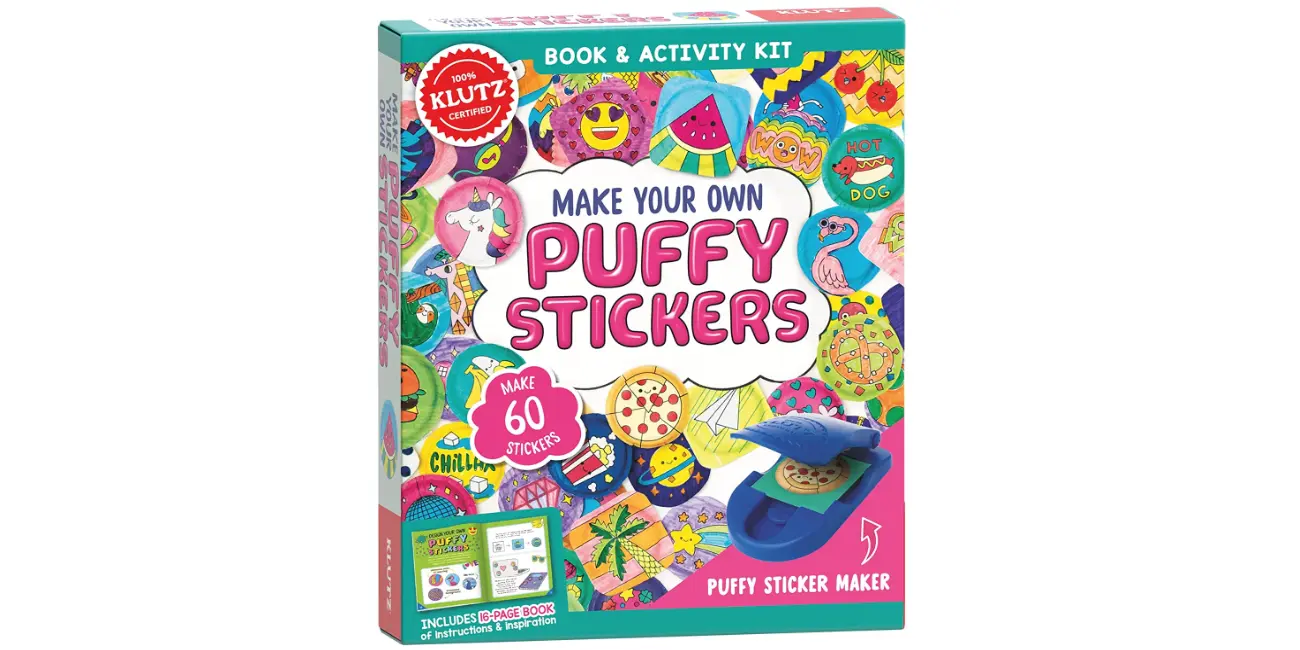 Amazon - Klutz Make Your Own Puffy Stickers