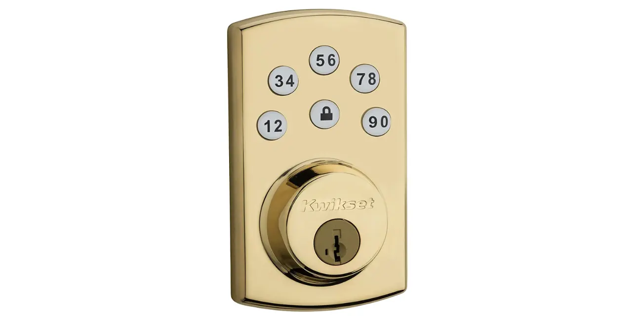 Amazon - Kwikset 907 Powerbolt 2.0 Electronic Deadbolt SmartKey