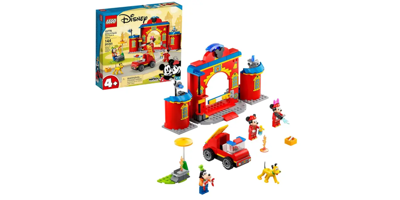 Amazon - LEGO Micky &  Friends Fire Truck & Station 10776