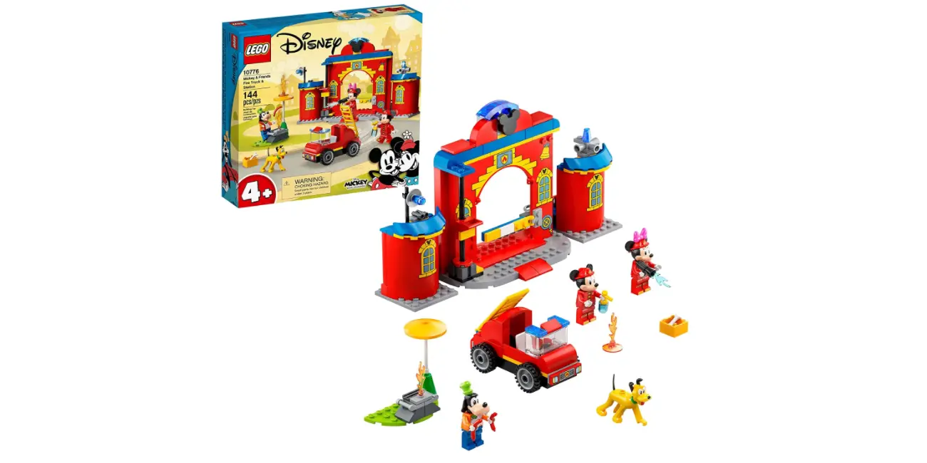 Amazon - LEGO Micky & Friends Fire Truck & Station 10776