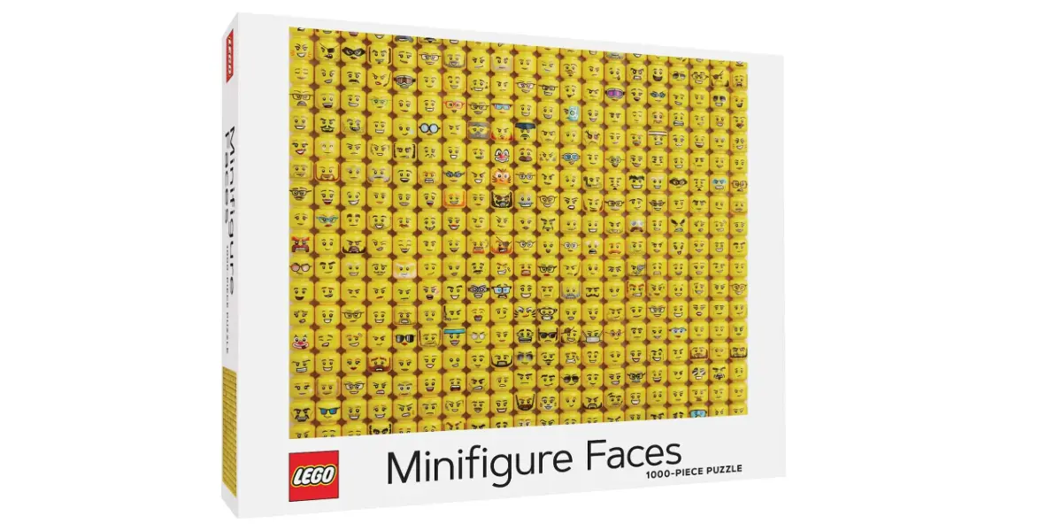 Amazon - LEGO Minifigure Faces Puzzle