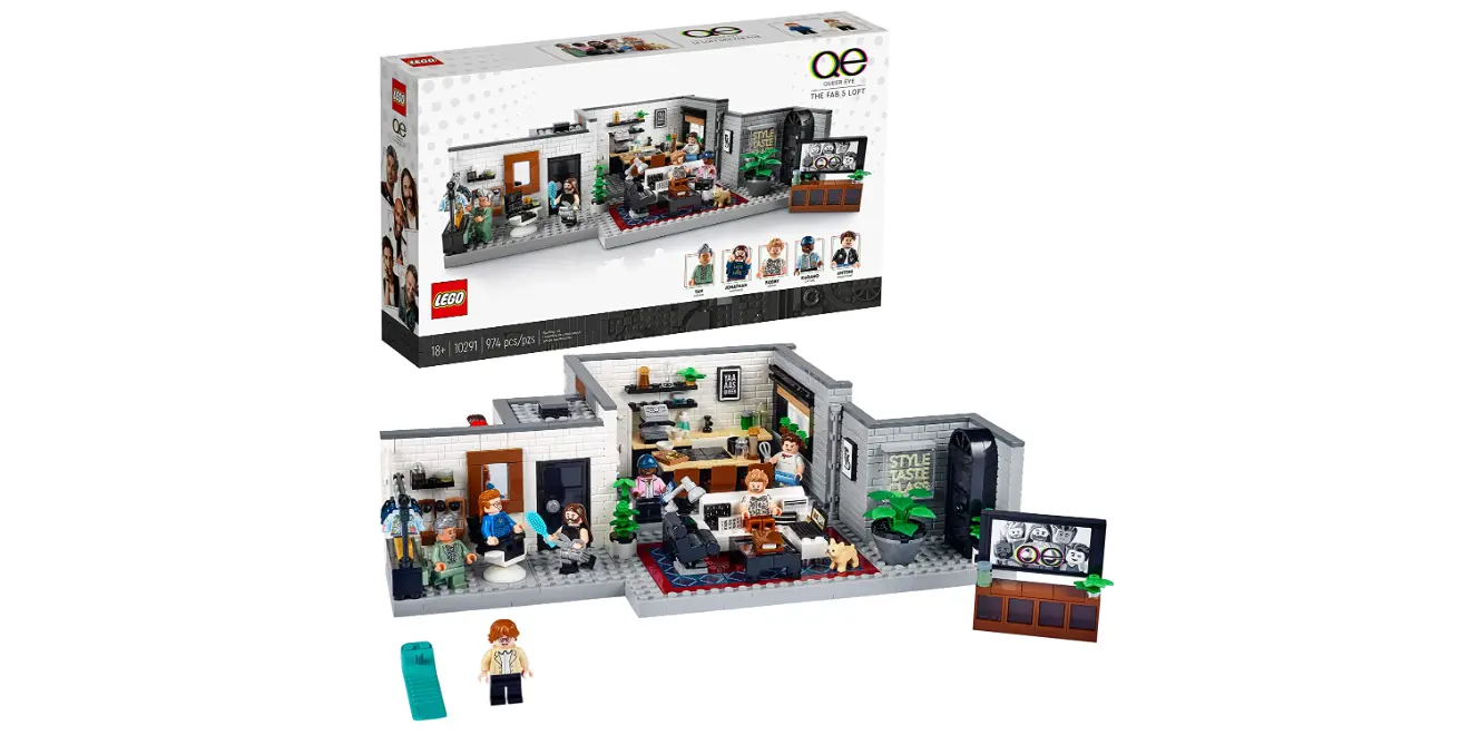 Amazon - LEGO Queer Eye – The Fab 5 Loft 10291