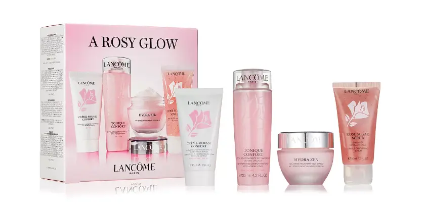 Macy - Lancome 4Pc Rosy Glow Skincare Set