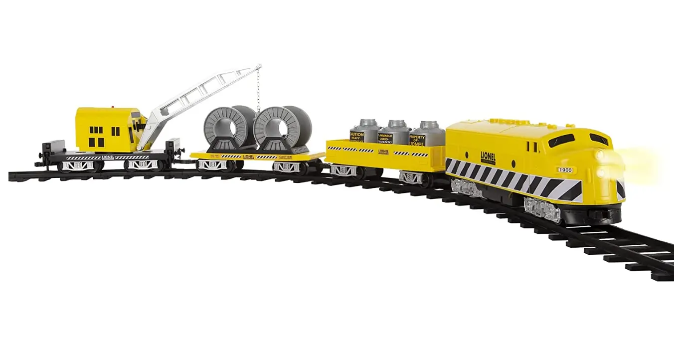 Amazon - Lionel Construction Battery Train Set