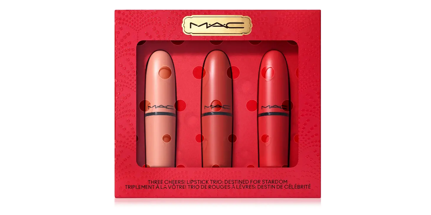 Macy - MAC 3pc Three Cheers Lipstick Set