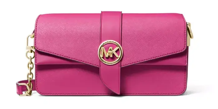 Macy - Michael Kors Greenwich Convertible Leather Shoulder Bag