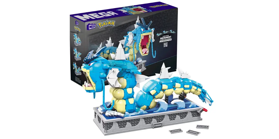 Amazon - Mega Pokemon Gyarados Figure Building Set